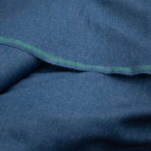 Textured Different Wool Blue